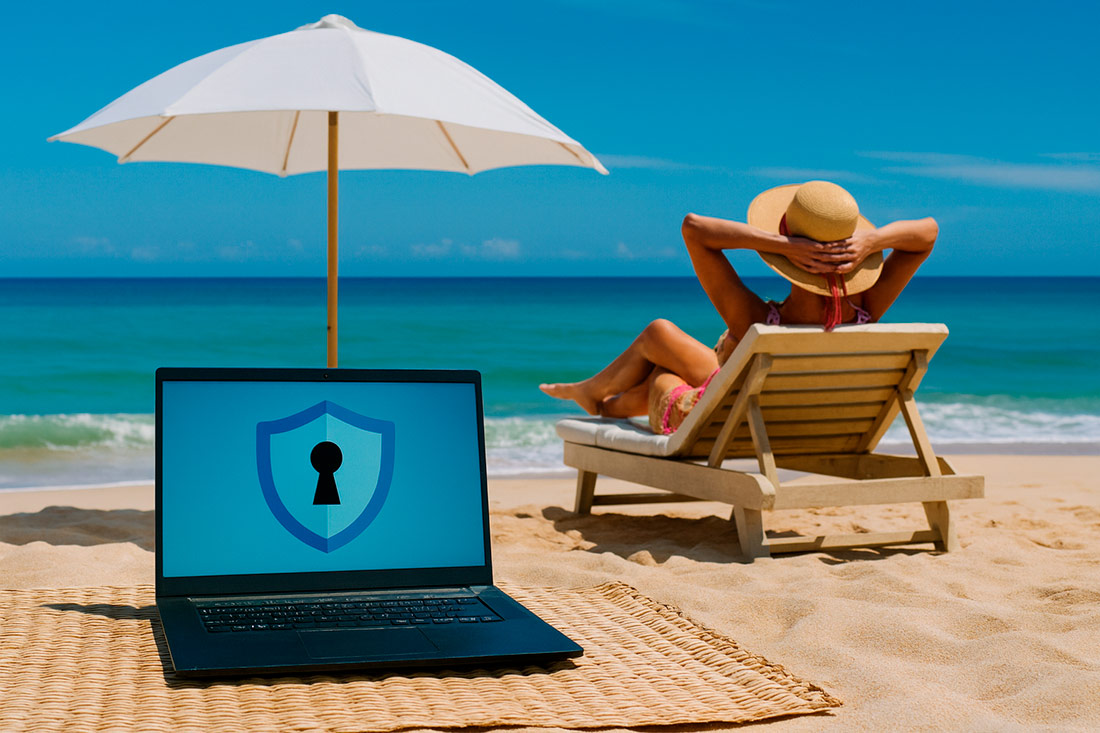 Ciberseguridad en verano: protege tus datos y los de tu empresa durante las vacaciones